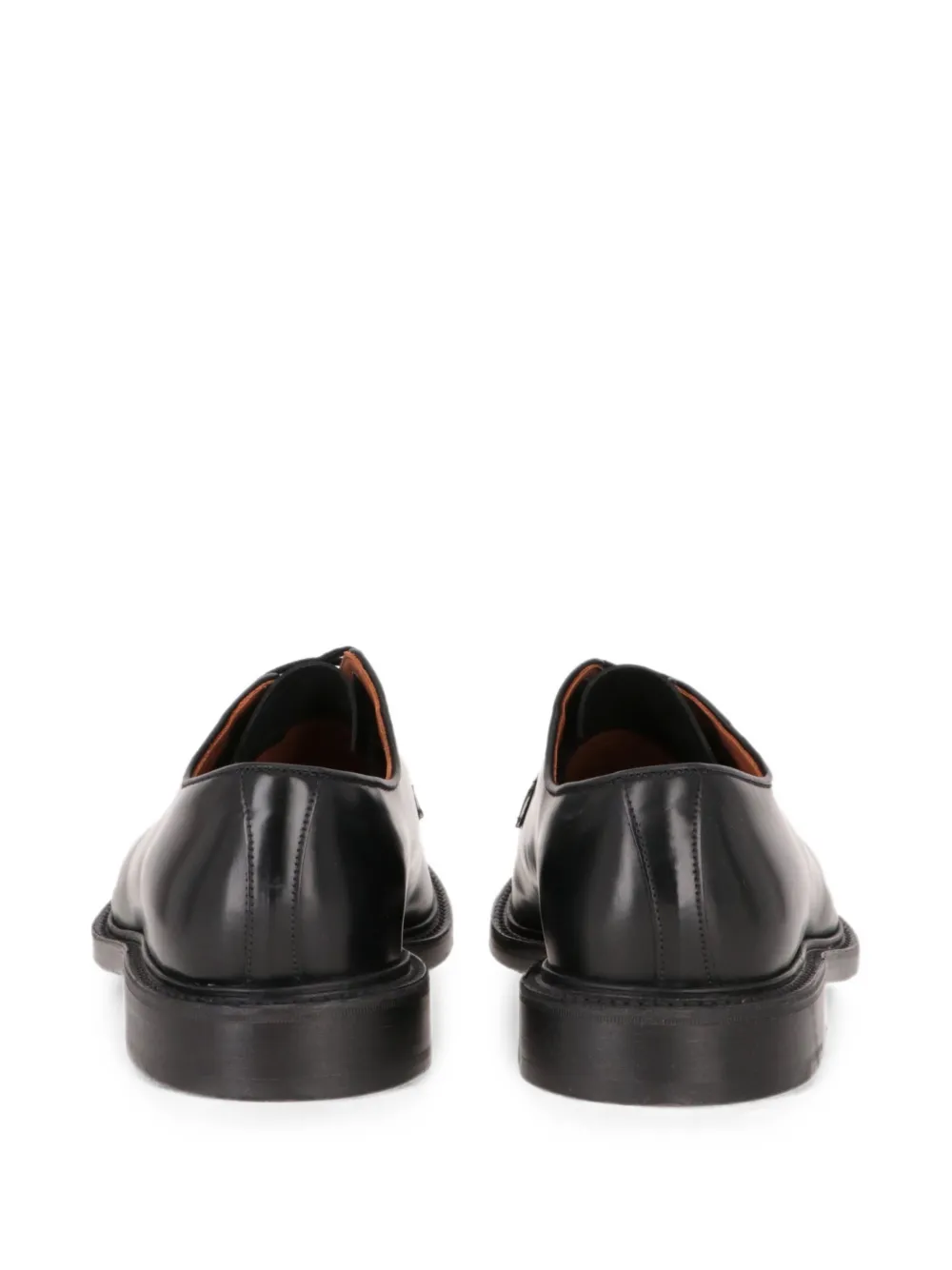 Todd Snyder Derby schoenen met open kant Zwart