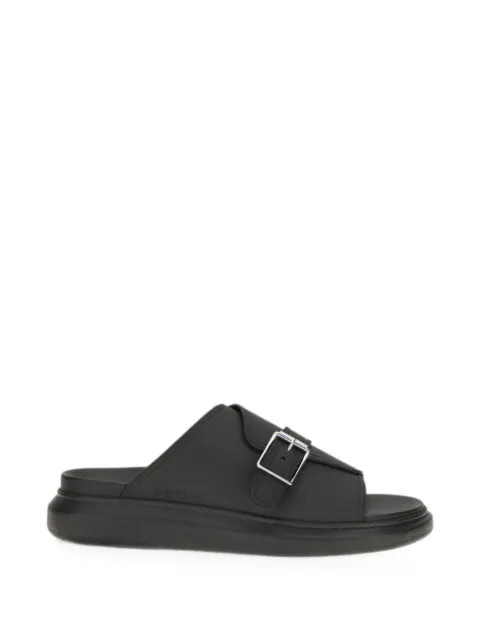 Alexander McQueen buckle-strap leather sandals