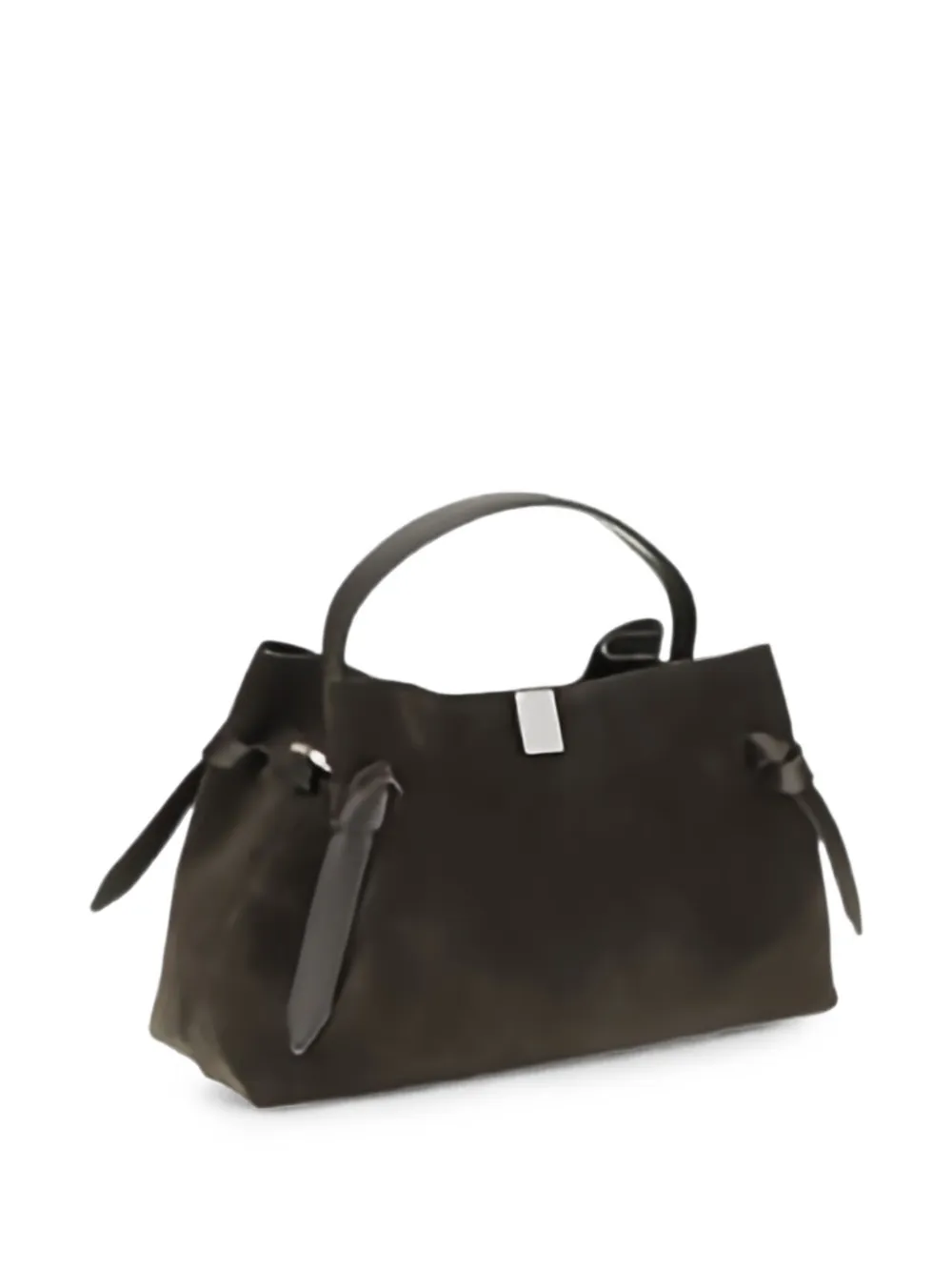 Yuzefi Gyoza geknoopte shopper Bruin