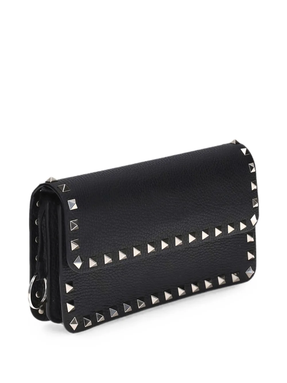 Valentino Garavani Rockstud leren portemonnee Zwart