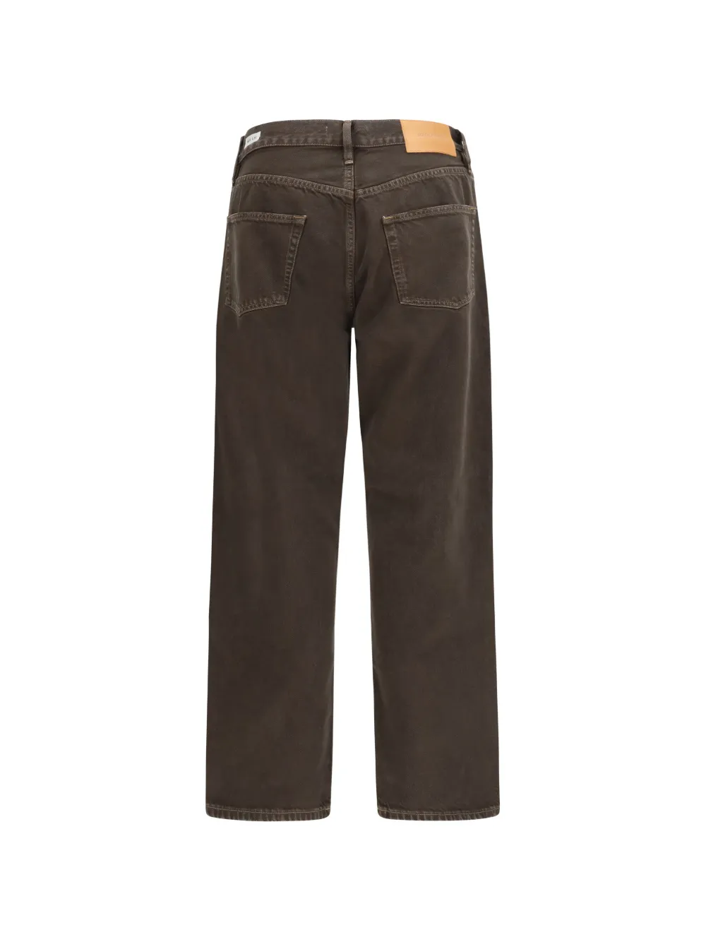 Sunflower Ruimvallende jeans Bruin
