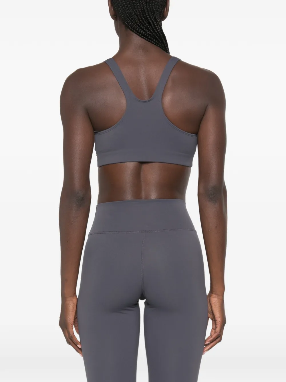 Sporty & Rich Sport-bh met logoprint Grijs