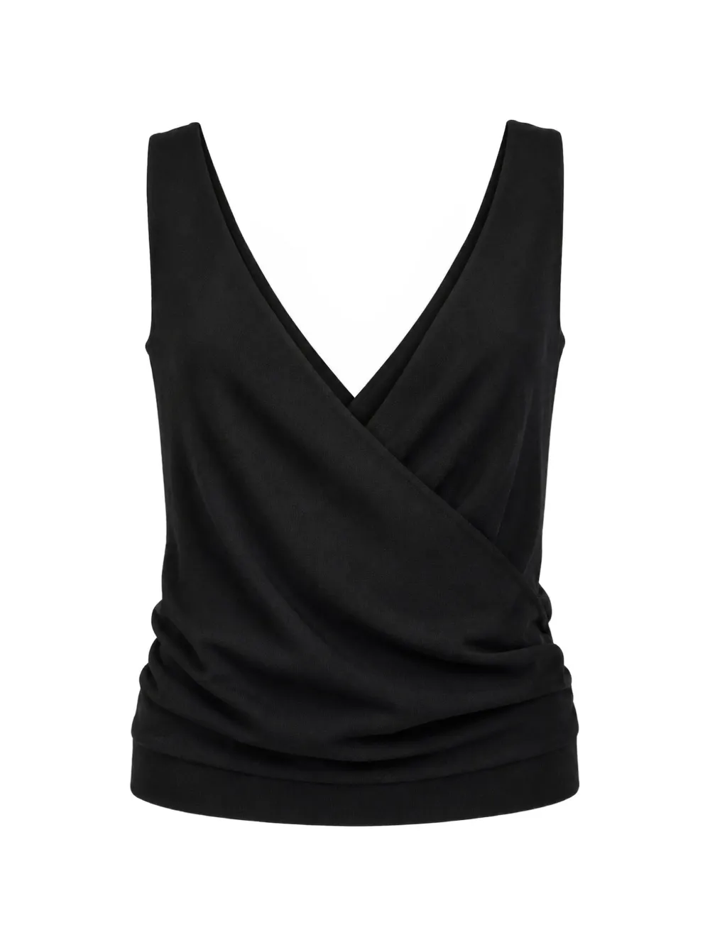 Barbara Bui wrap-style sleeveless top - Black
