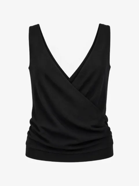 Barbara Bui wrap-style sleeveless top