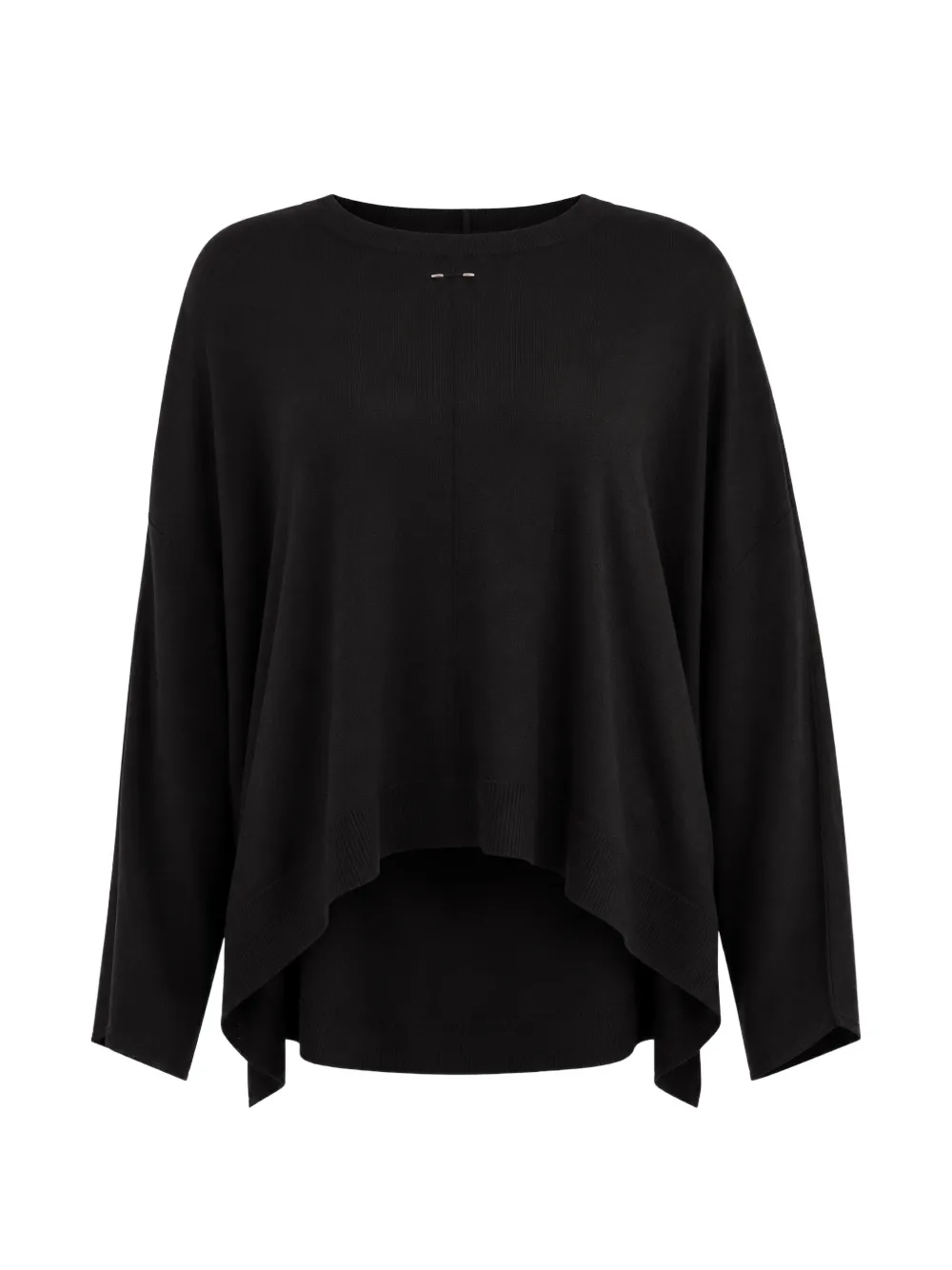 Barbara Bui high-low hem sweater - Nero