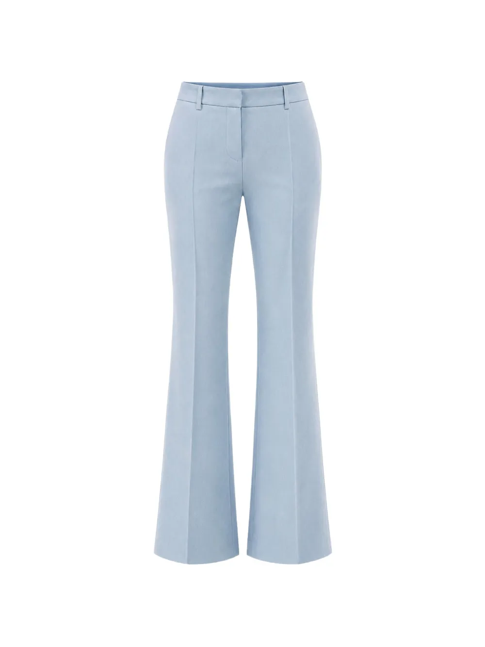 Barbara Bui pressed-crease flared trousers - Blu