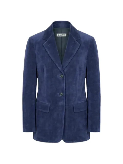 Jil Sander notched-lapels single-breasted jacket