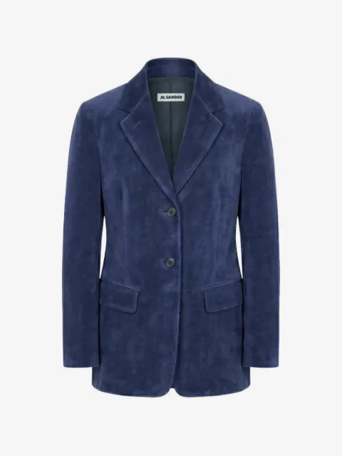 Jil Sander notched-lapels single-breasted jacket