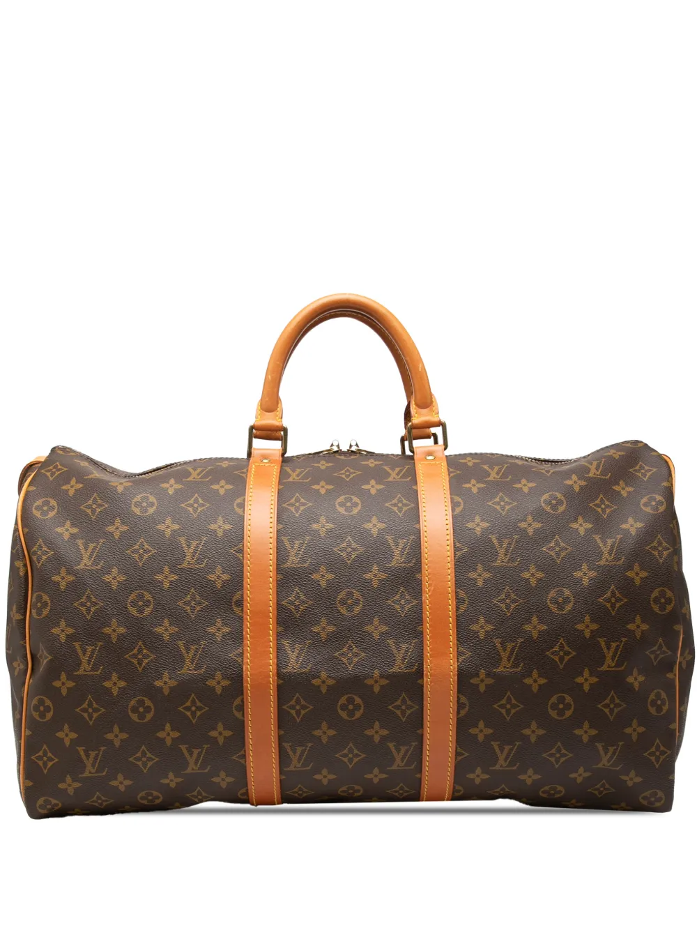 Louis Vuitton Pre-Owned Borsa da viaggio Keepall 50 con monogramma 1987 - Marrone