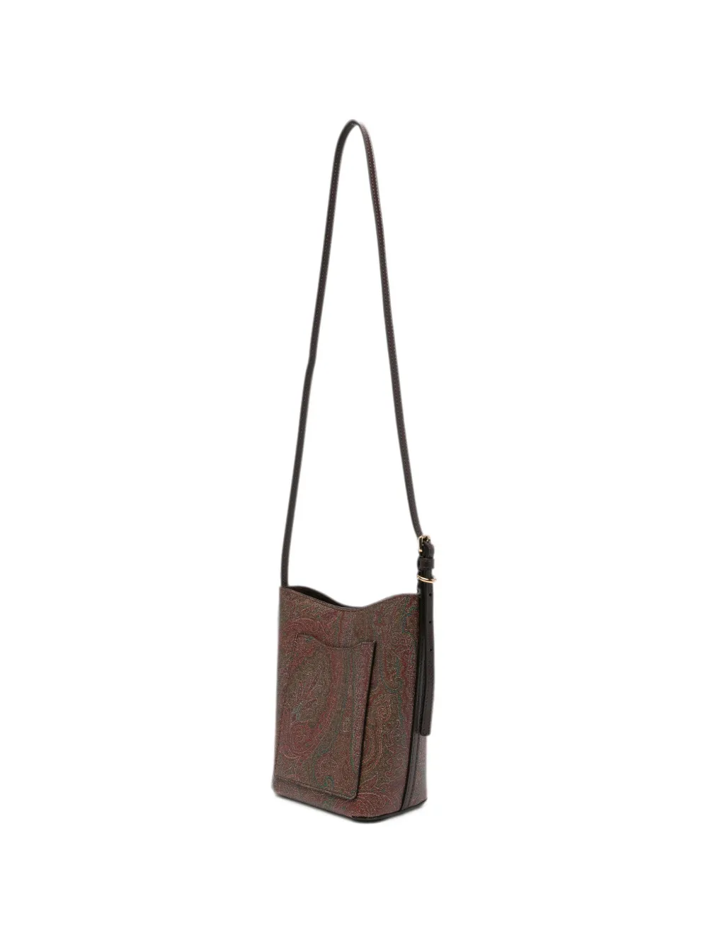 ETRO Schoudertas met paisley-print Rood