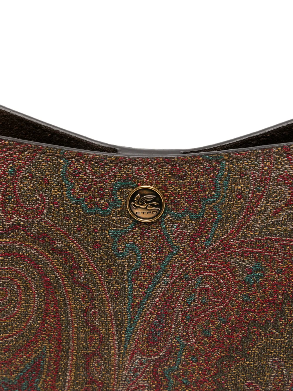 ETRO Schoudertas met paisley-print Rood
