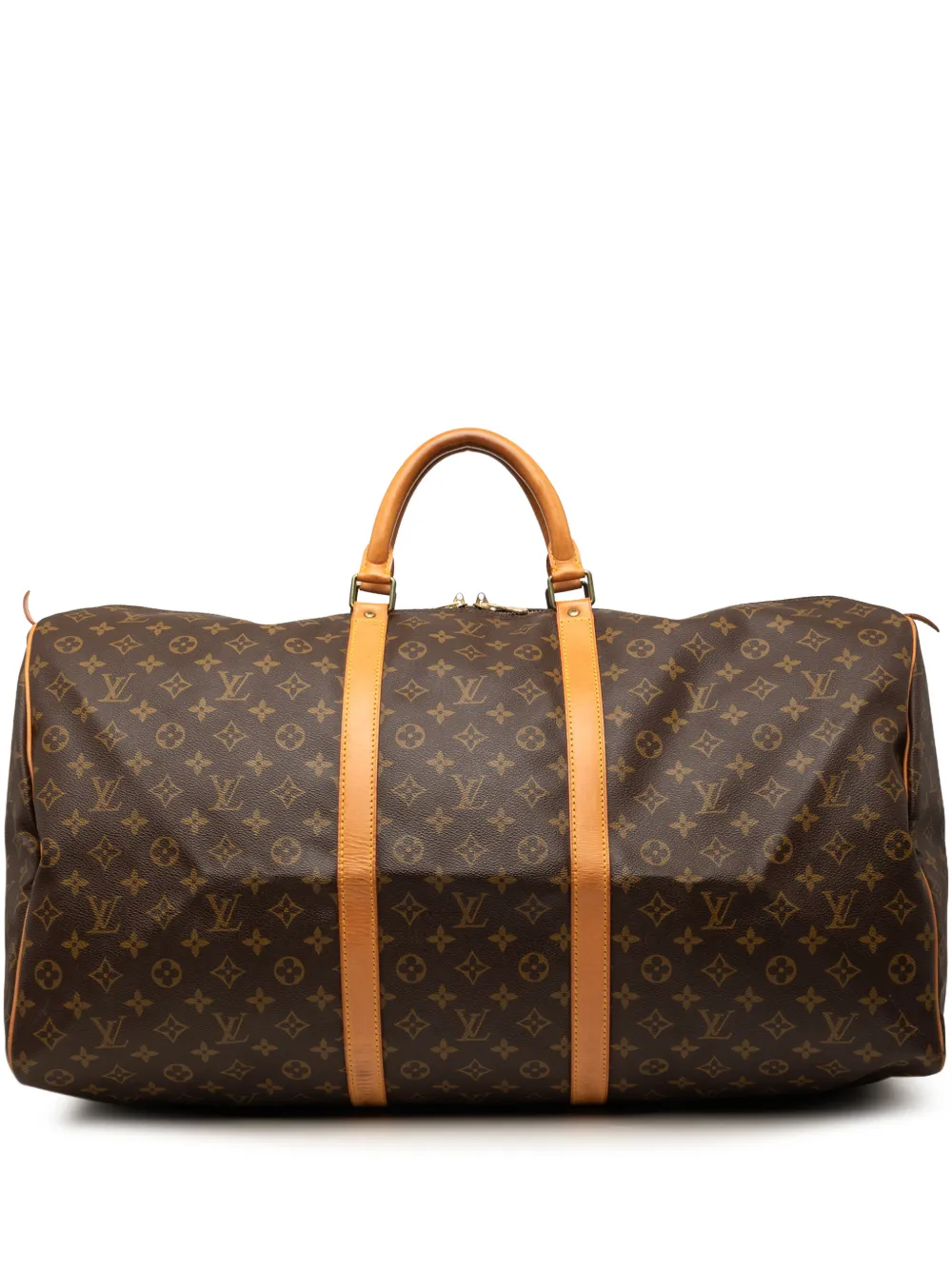 Louis Vuitton Pre-Owned Borsa da viaggio Monogram Keepall 60 1989 - Marrone