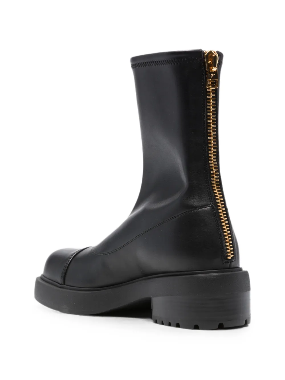 Giuseppe Zanotti zip-embellishment ankle boots Zwart