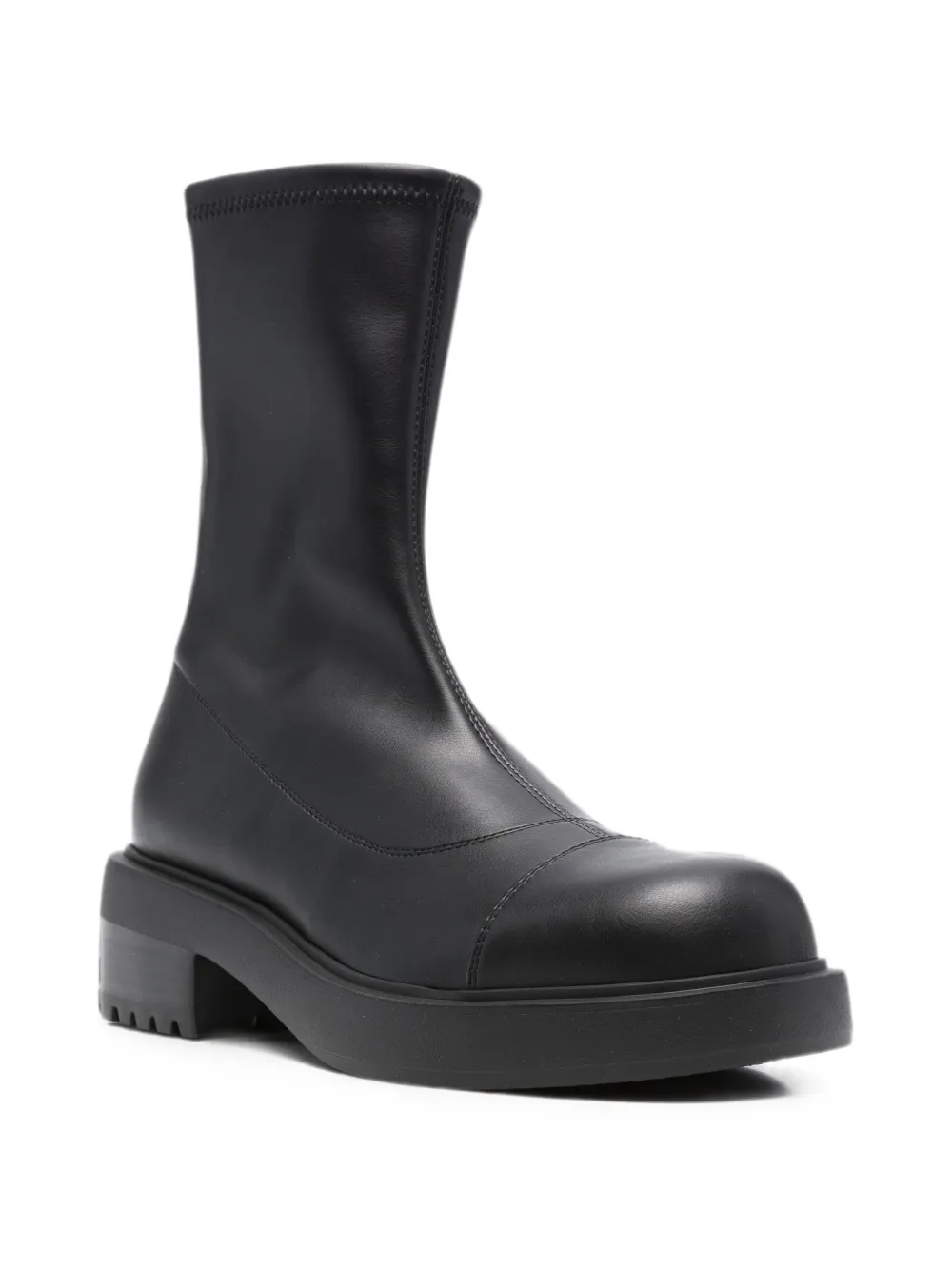 Giuseppe Zanotti zip-embellishment ankle boots Zwart