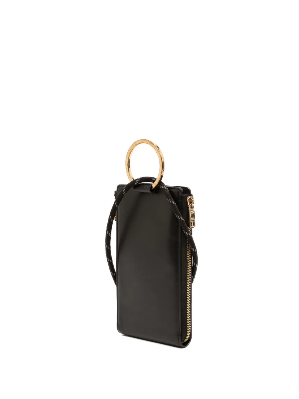  Dolce & Gabbana Pre-owned Bolso De Hombro De Piel De Becerro Con Placa Del Logo Y Correa 2020-2022 - Negro 
