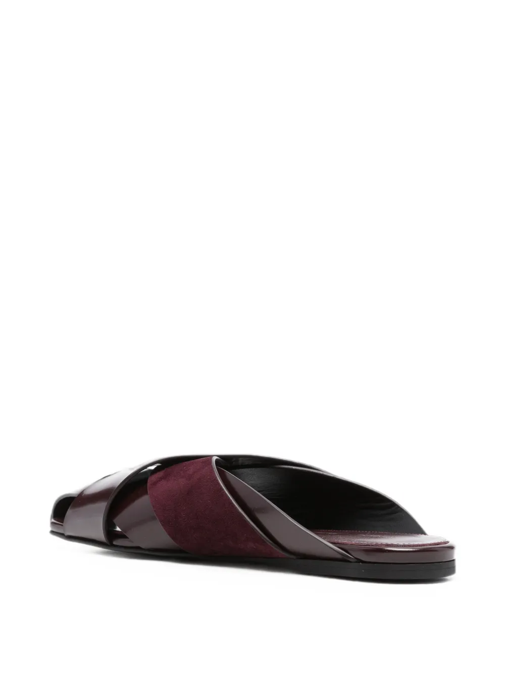 Proenza Schouler crossover-strap mules Rood