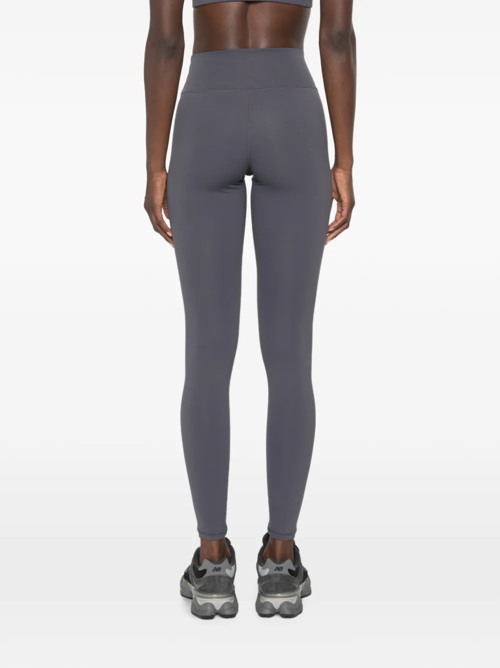 Sporty & Rich Legging met logoprint Grijs