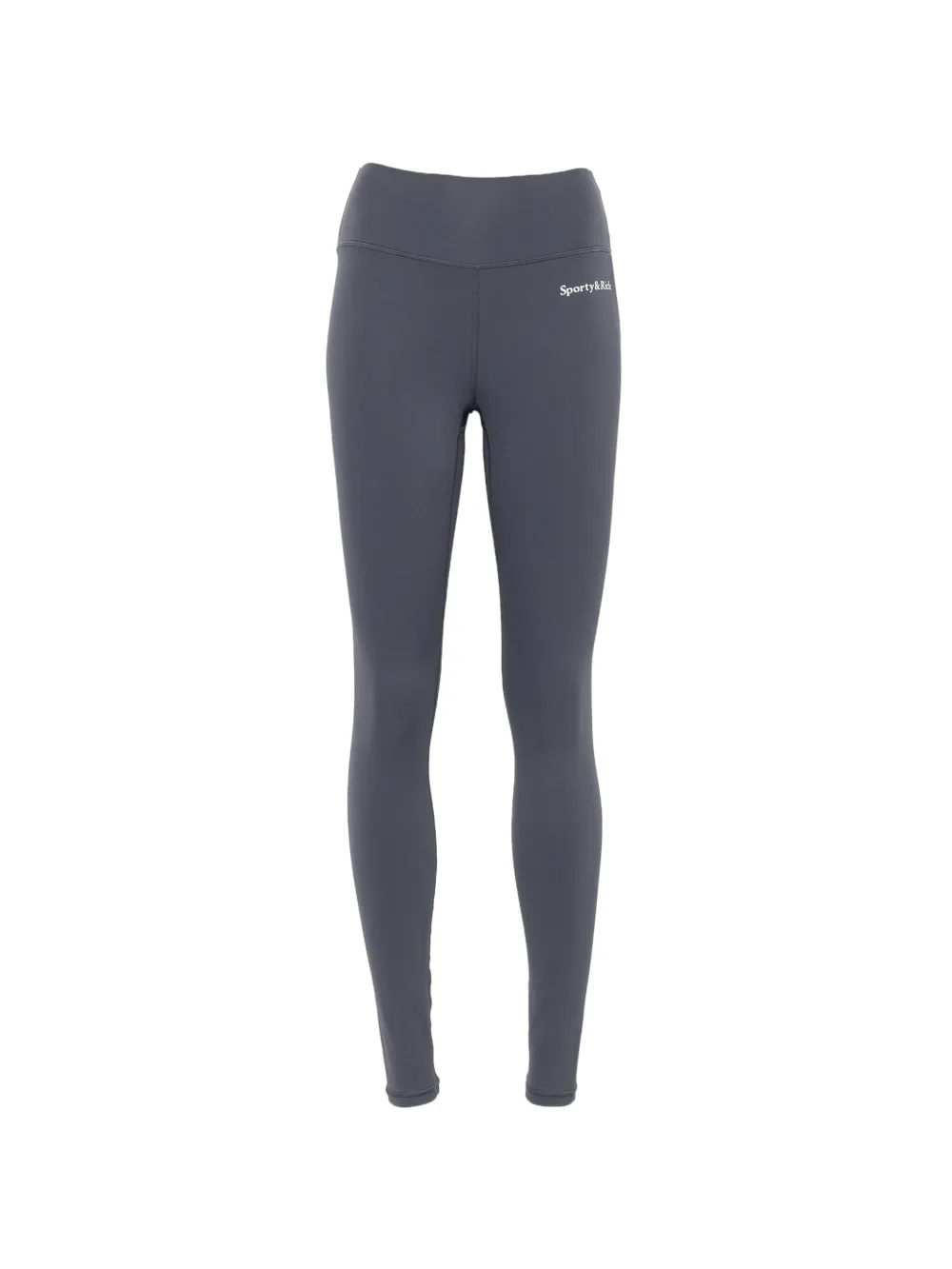 Sporty & Rich logo-print leggings - Grigio