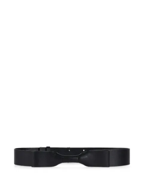Givenchy bow leather belt
