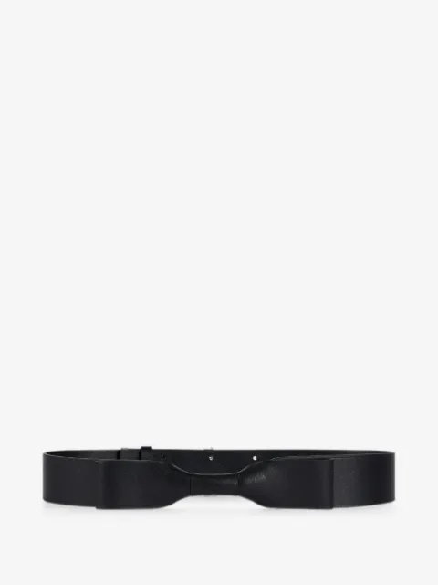 Givenchy bow leather belt