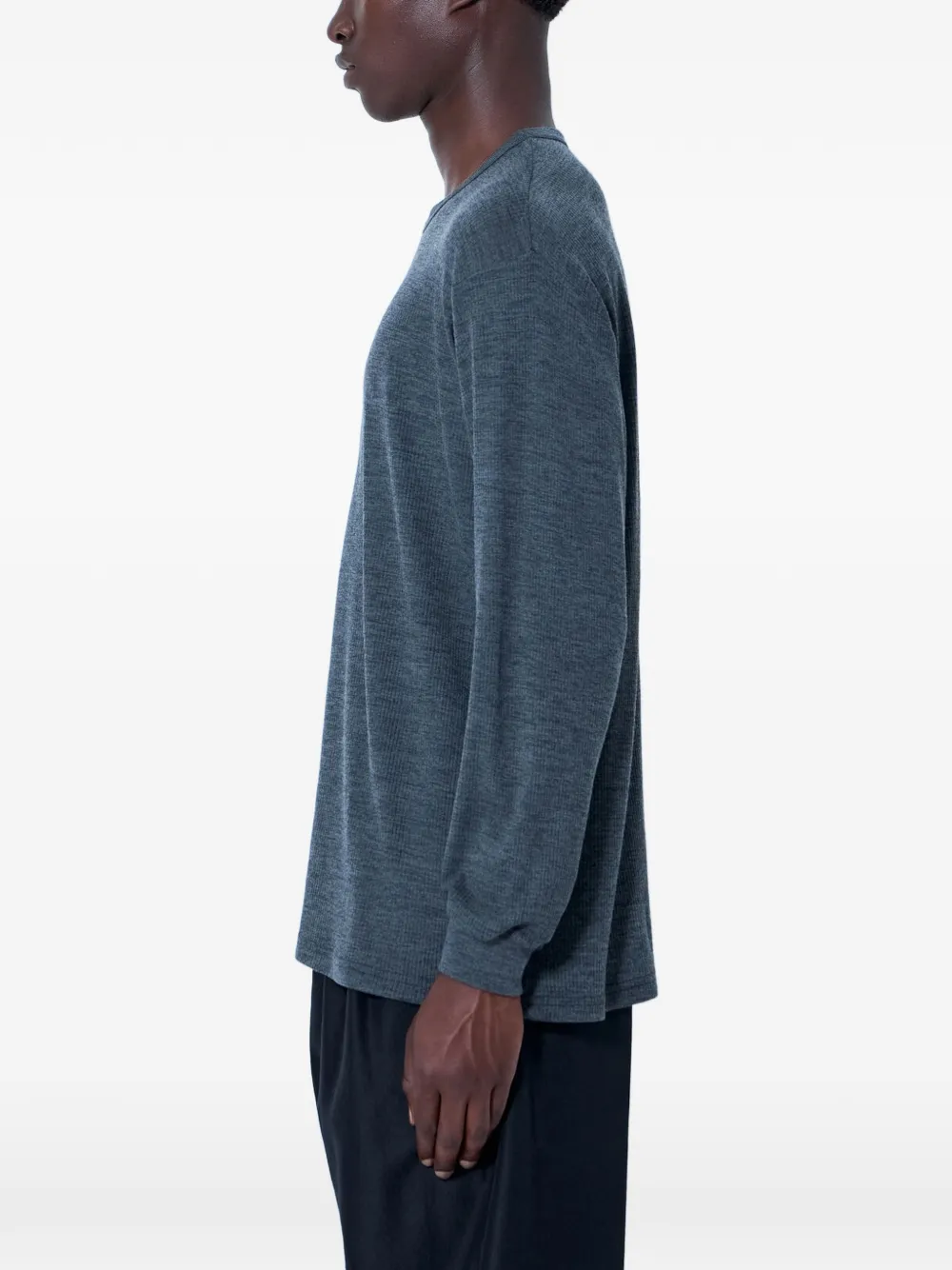  Ssstein Textured-knit Sweater - Gris 