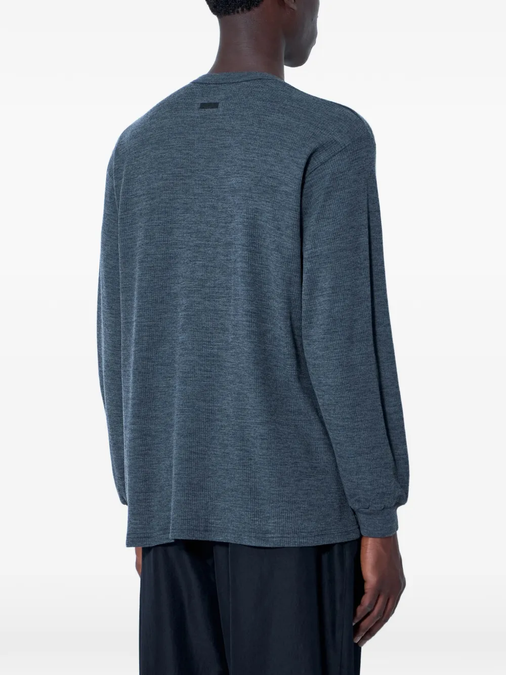  Ssstein Textured-knit Sweater - Gris 