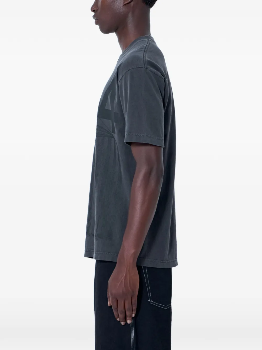 b.Eautiful T-shirt met grafische print Grijs