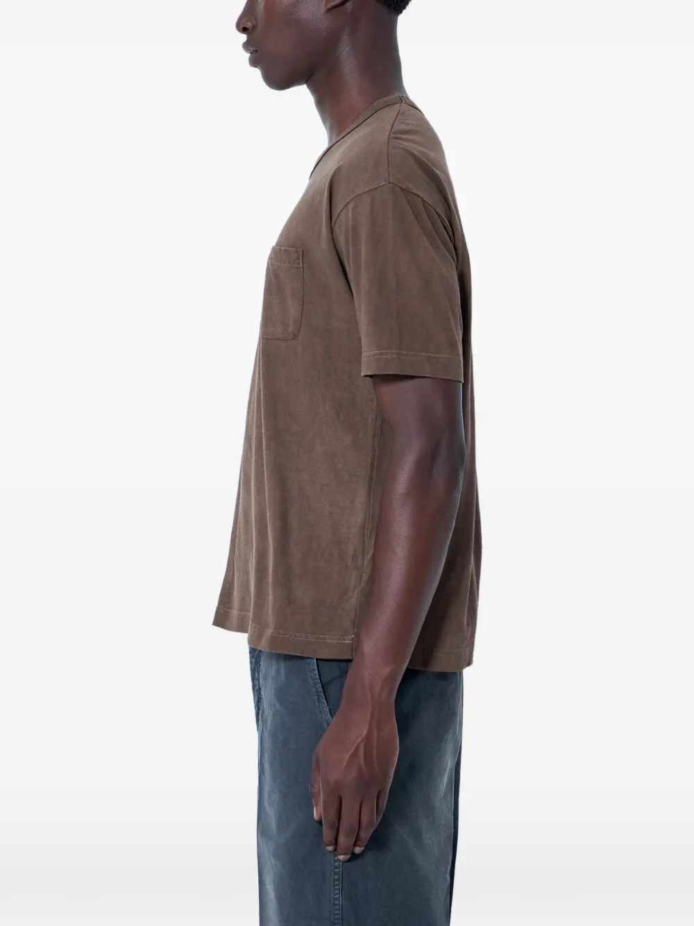  Visvim Patch-pocket T-shirt - Marron 