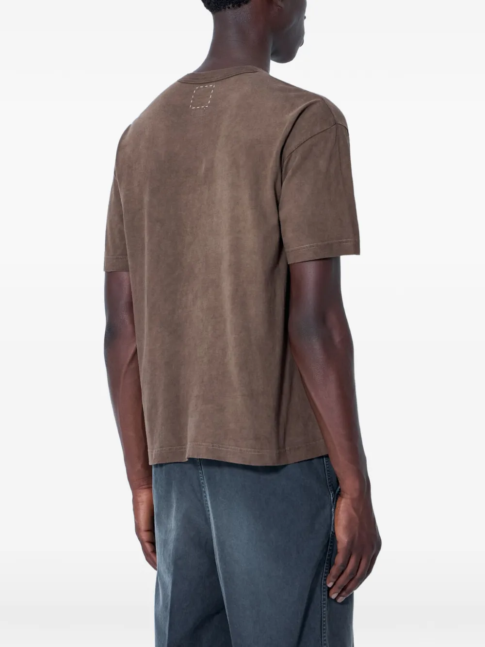  Visvim Patch-pocket T-shirt - Marron 