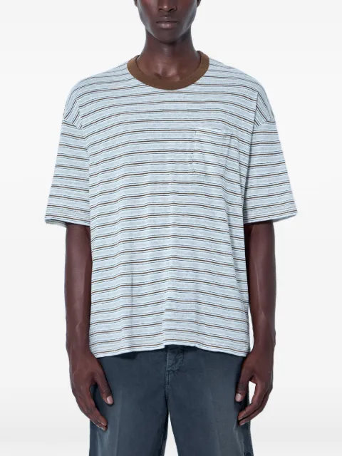 visvim striped chest-pocket T-shirt