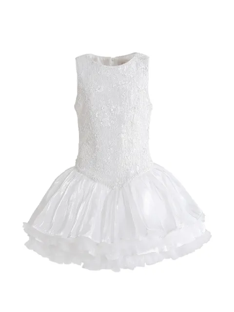 Tulleen Soraya floral-sequin dress