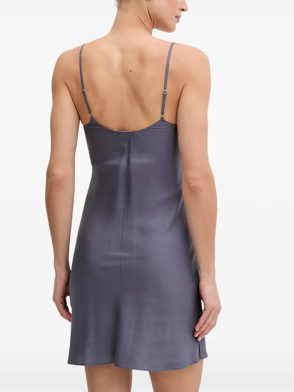 Chantelle lace-panelled nightdress Paars