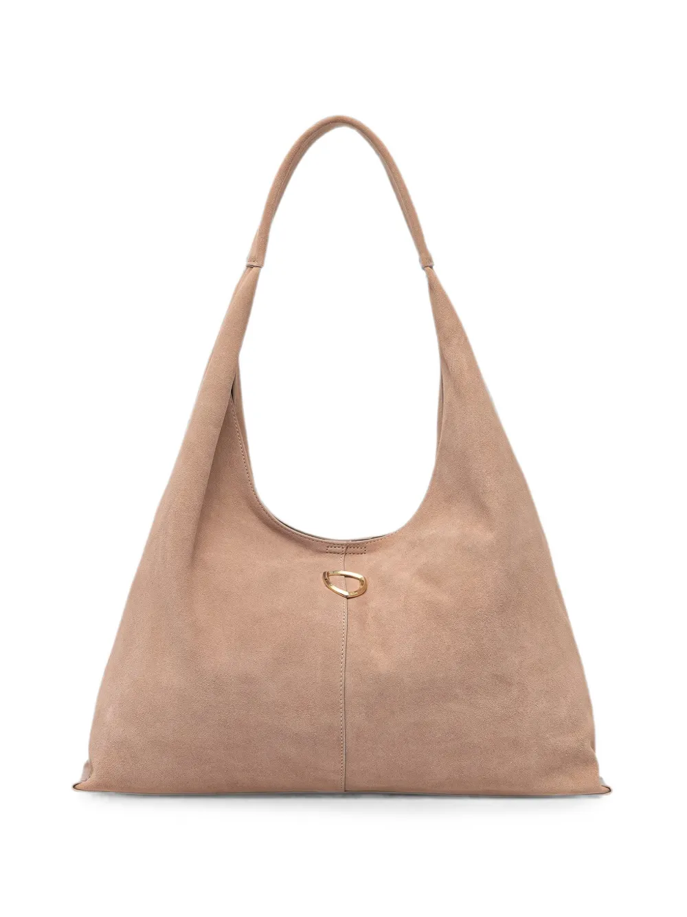 Blauer calf suede logo-plaque tote bag - Toni neutri