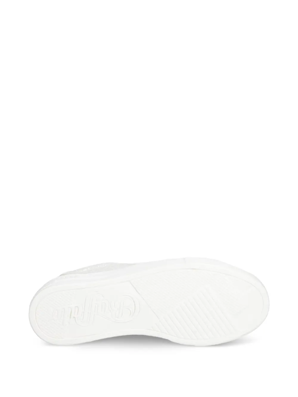 Buffalo Paired Glam sneakers met glitters Wit