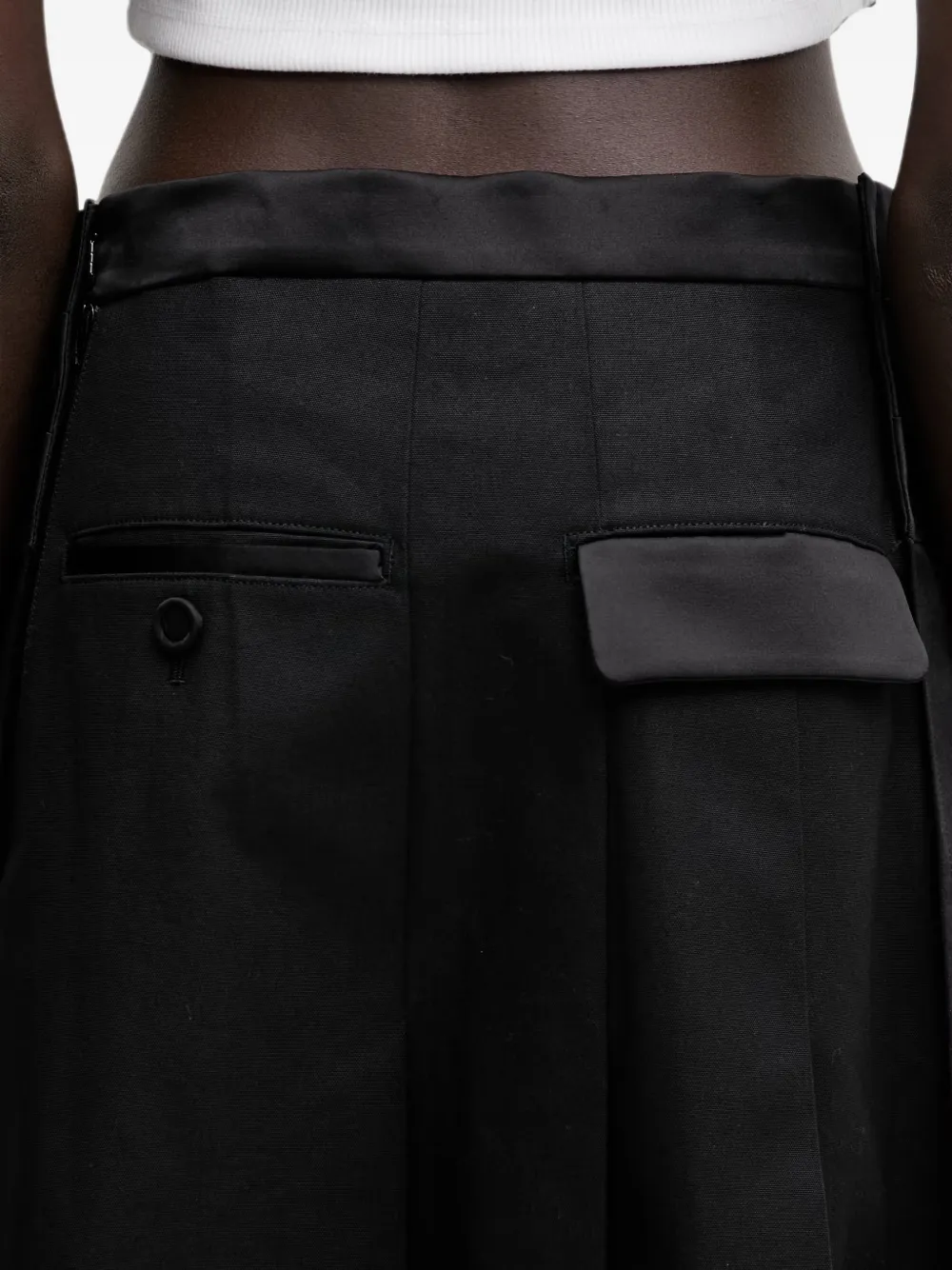 Undercover Maxi-plooirok Zwart
