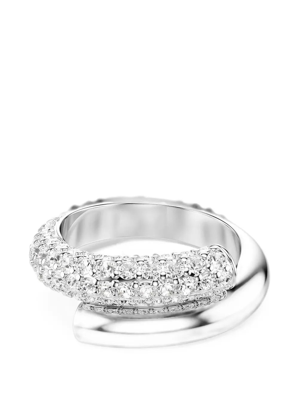Swarovski Dextera wrap ring - Argento