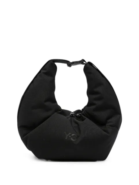 Y-3 Crescent logo-print padded tote bag