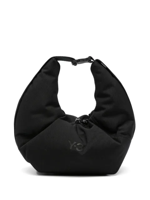 Y-3 Crescent logo-print padded tote bag