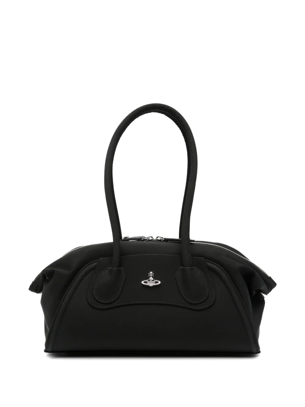 Vivienne Westwood Orb-plaque shoulder bag - Schwarz