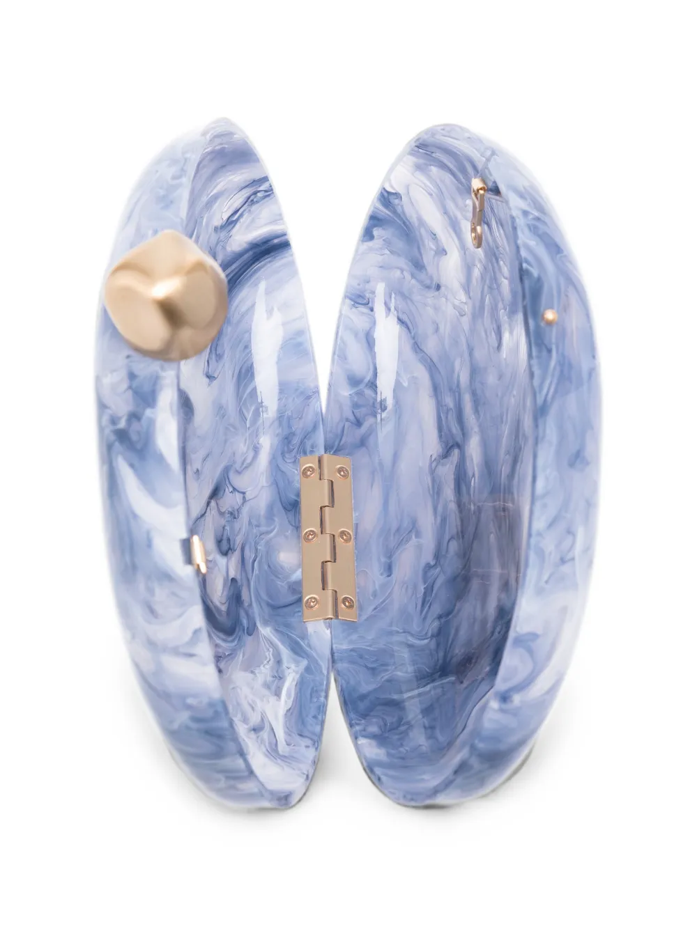 Cult Gaia Eviana clutch Blauw