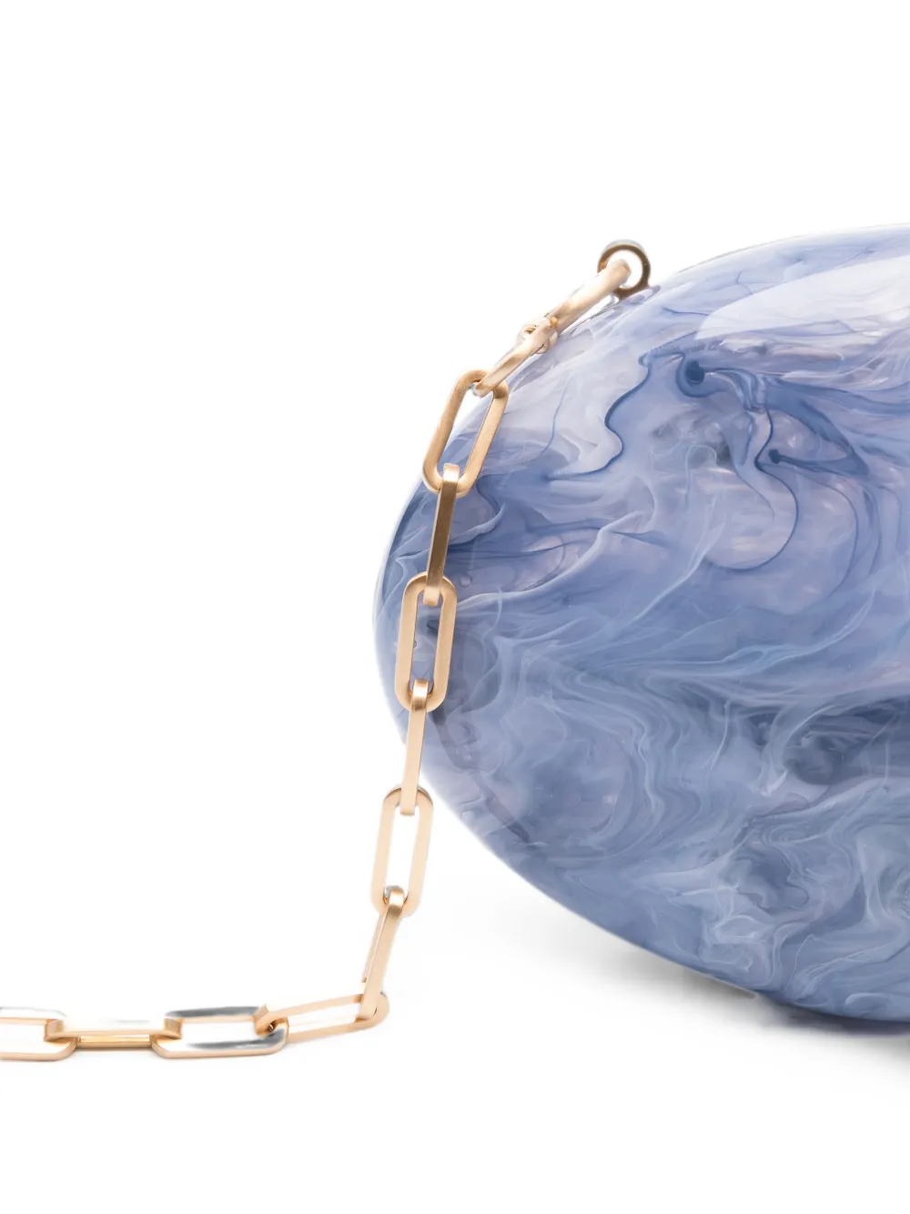 Cult Gaia Eviana clutch Blauw