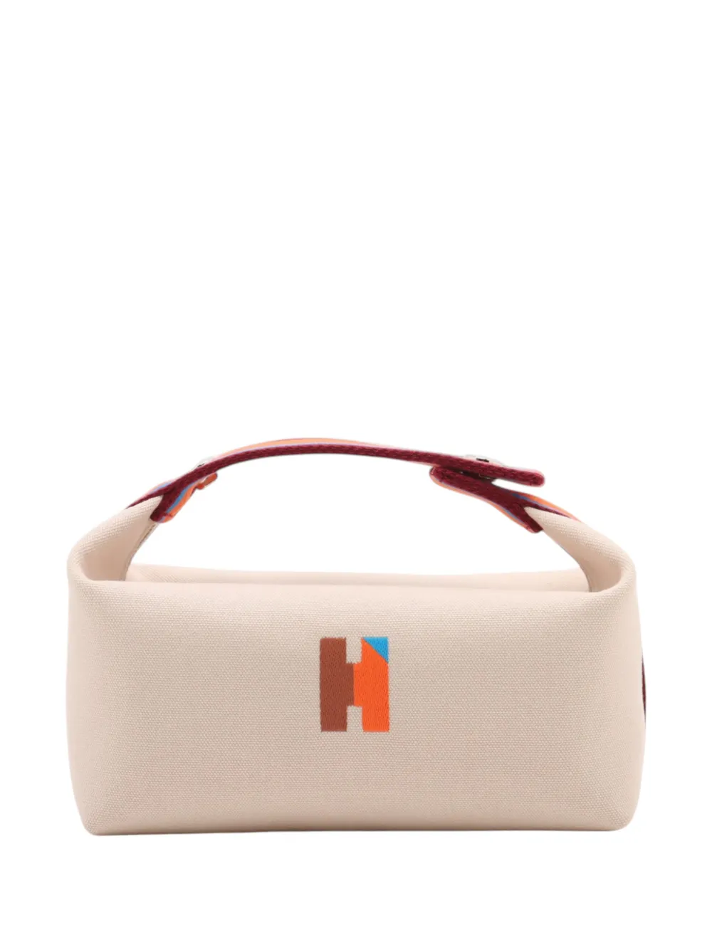 Hermès Pre-Owned Trousse Bride A Brac H Pavillon piccola in tela 2020-2026 - Marrone