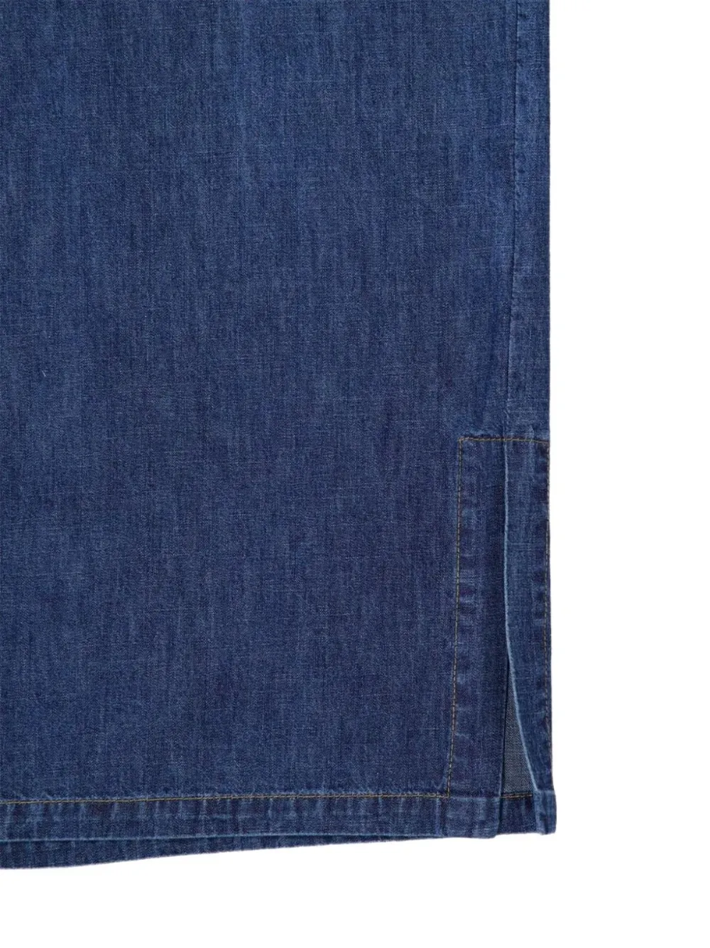 Valentino Garavani Button-up spijkerjurk Blauw