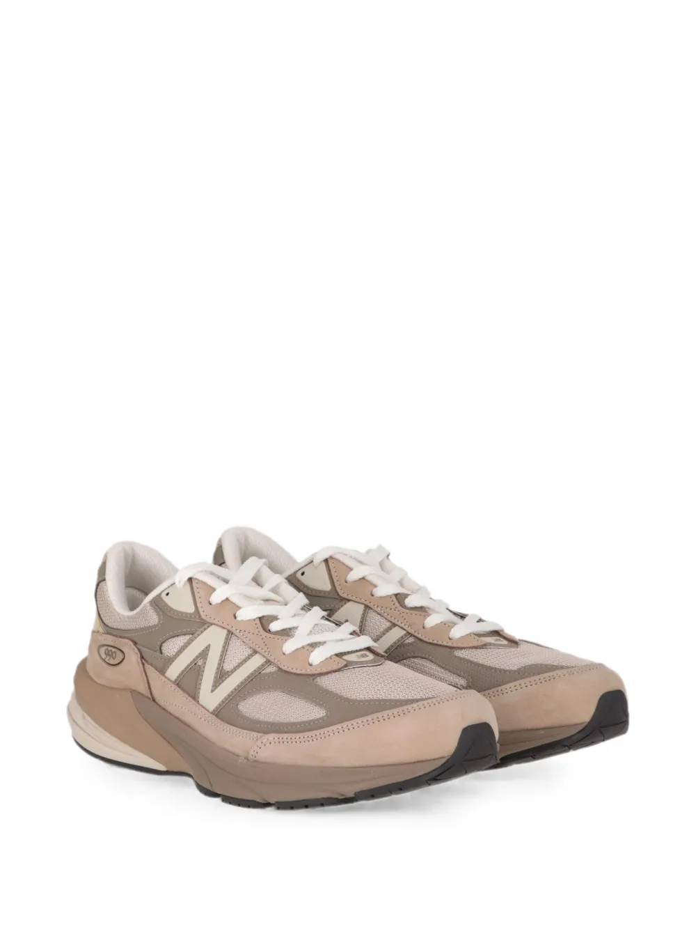 Todd Snyder x New Balance 990v6 panelled low-top sneakers Beige
