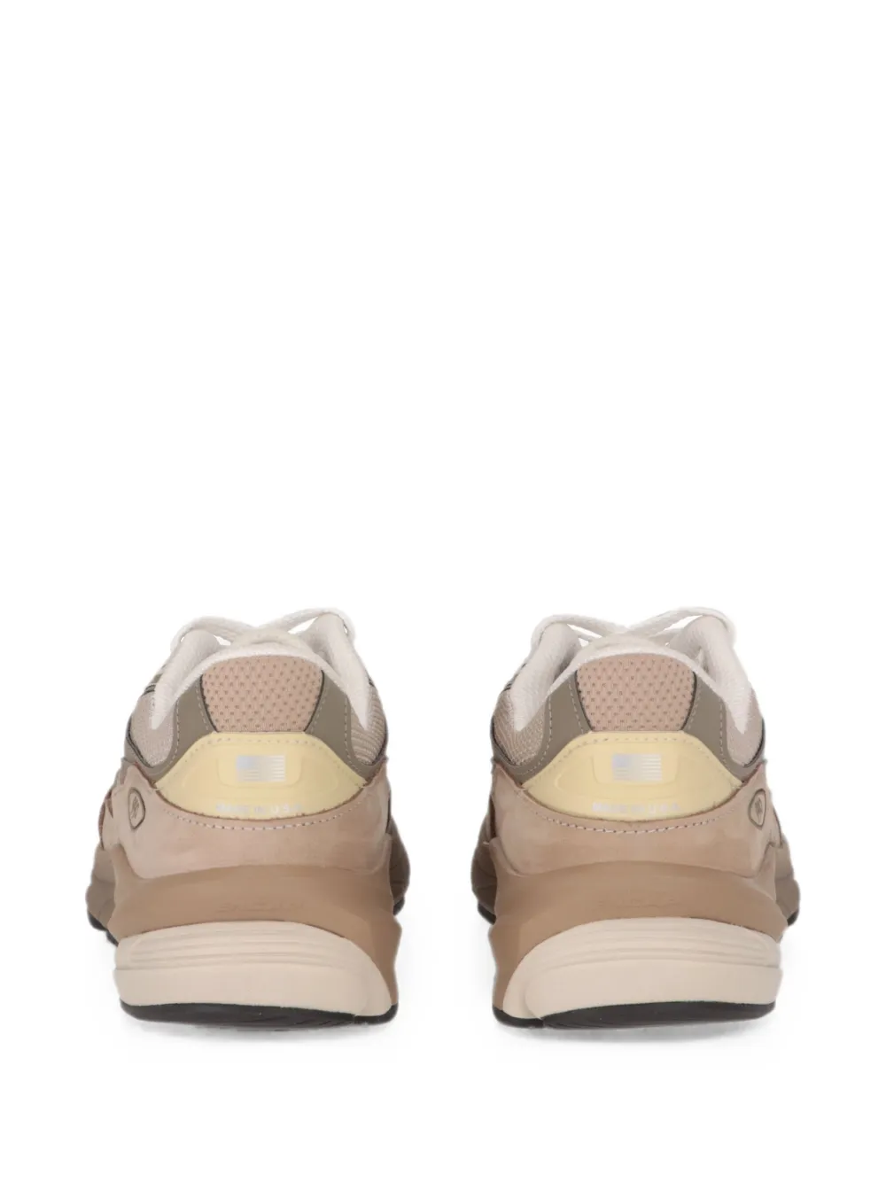 Todd Snyder x New Balance 990v6 panelled low-top sneakers Beige