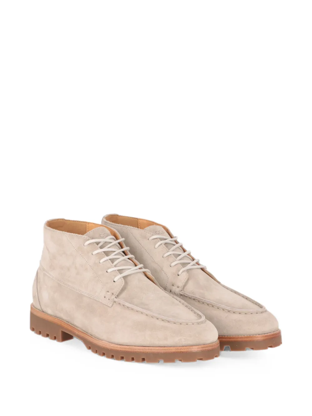 Todd Snyder Suède veterlaarzen Beige