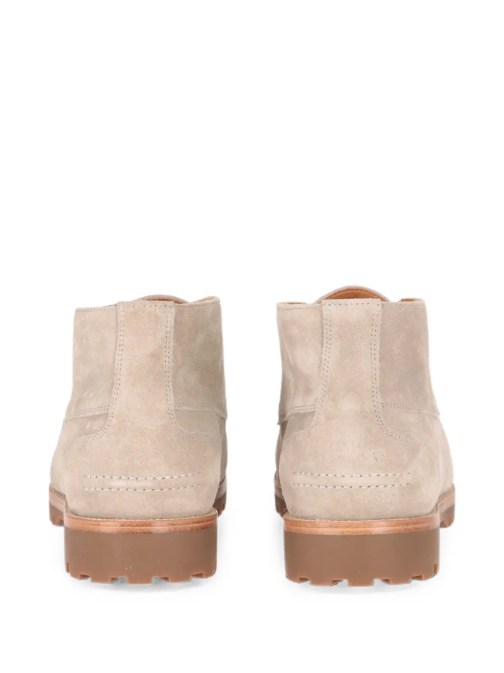 Todd Snyder Suède veterlaarzen Beige