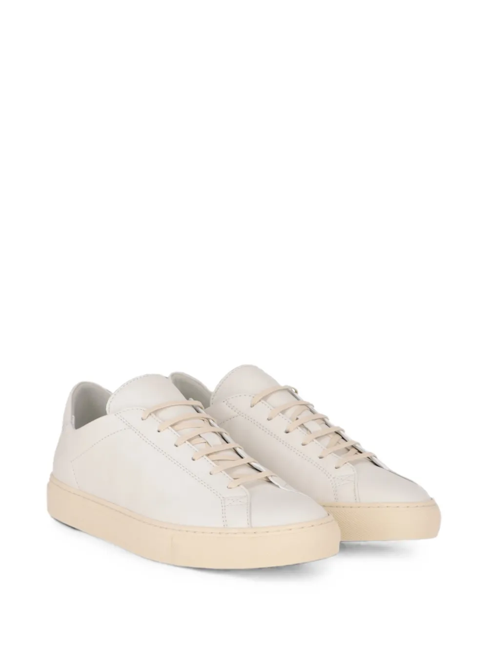 Todd Snyder lace-up low-top sneakers Beige