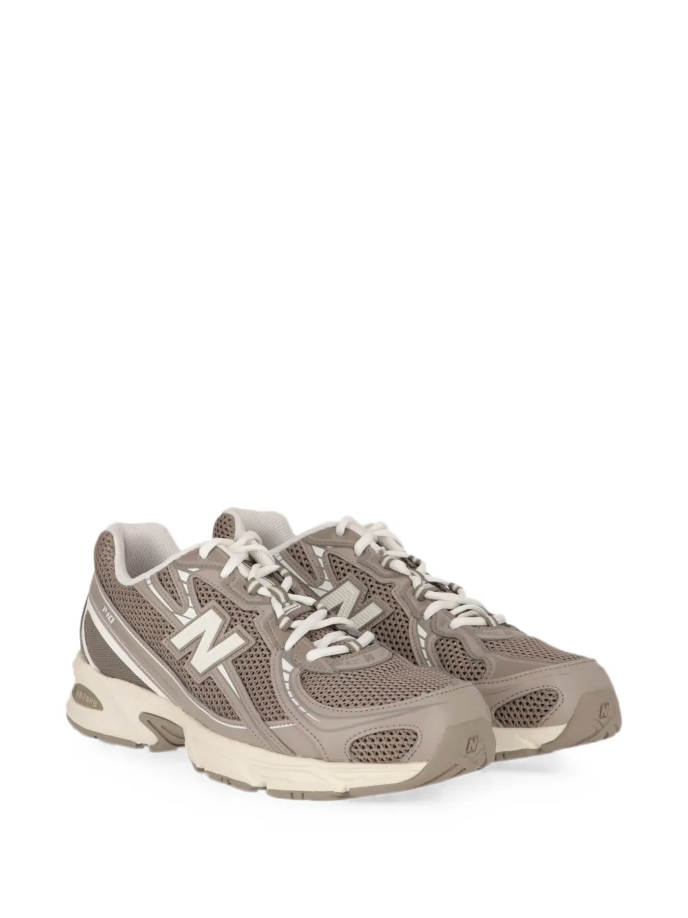New Balance 740 logo-patch sneakers Grijs