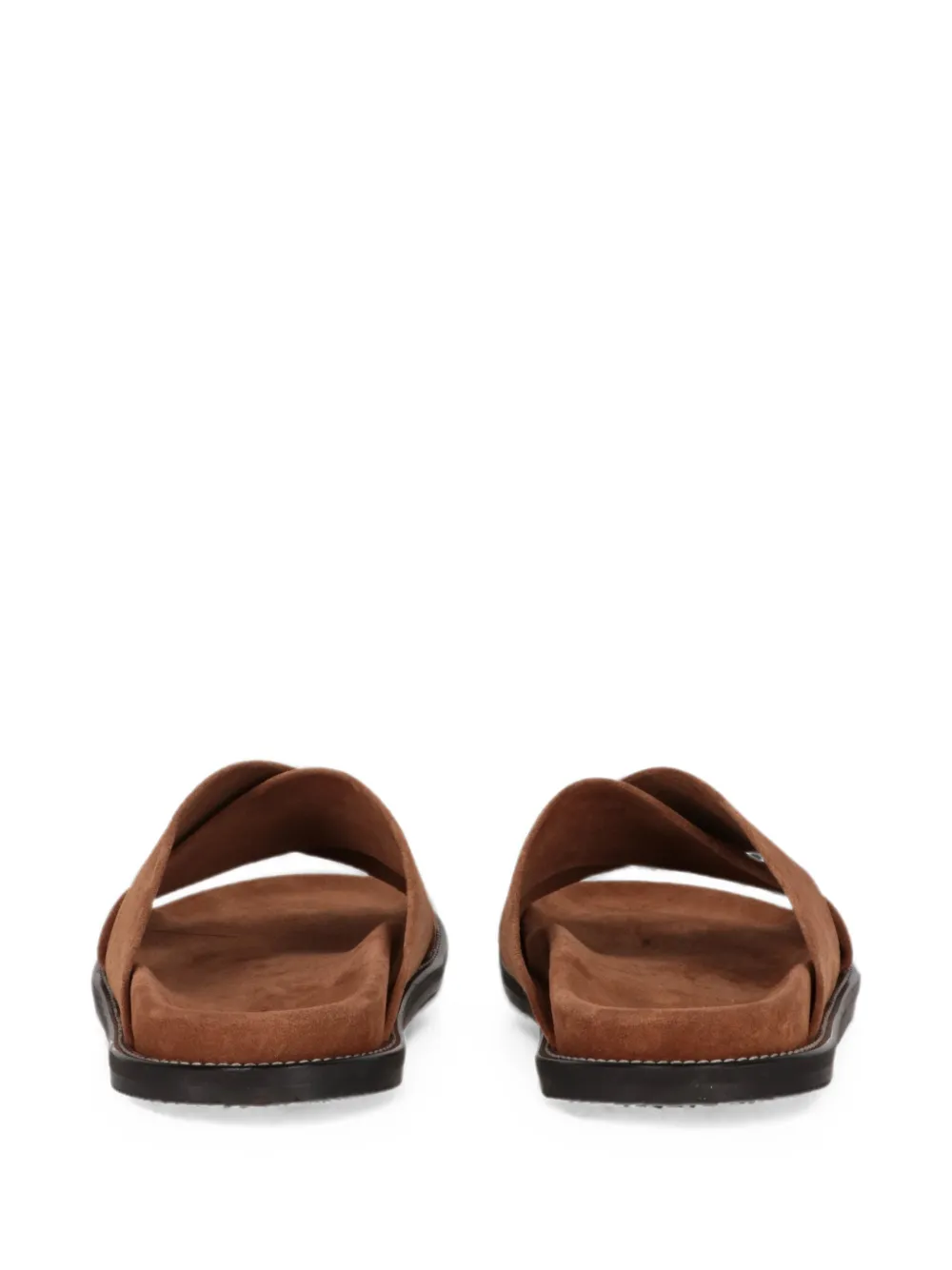 Todd Snyder Sandalen met gekruiste bandjes Bruin